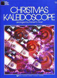 Christmas Kaleidoscope Violin string method book cover Thumbnail